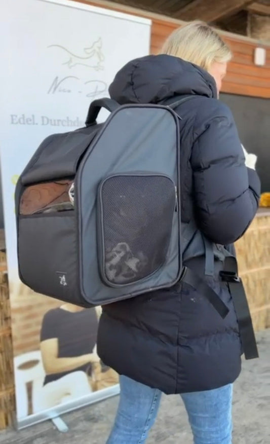 Warum ein Hunderucksack? Weil’s leichter wird!